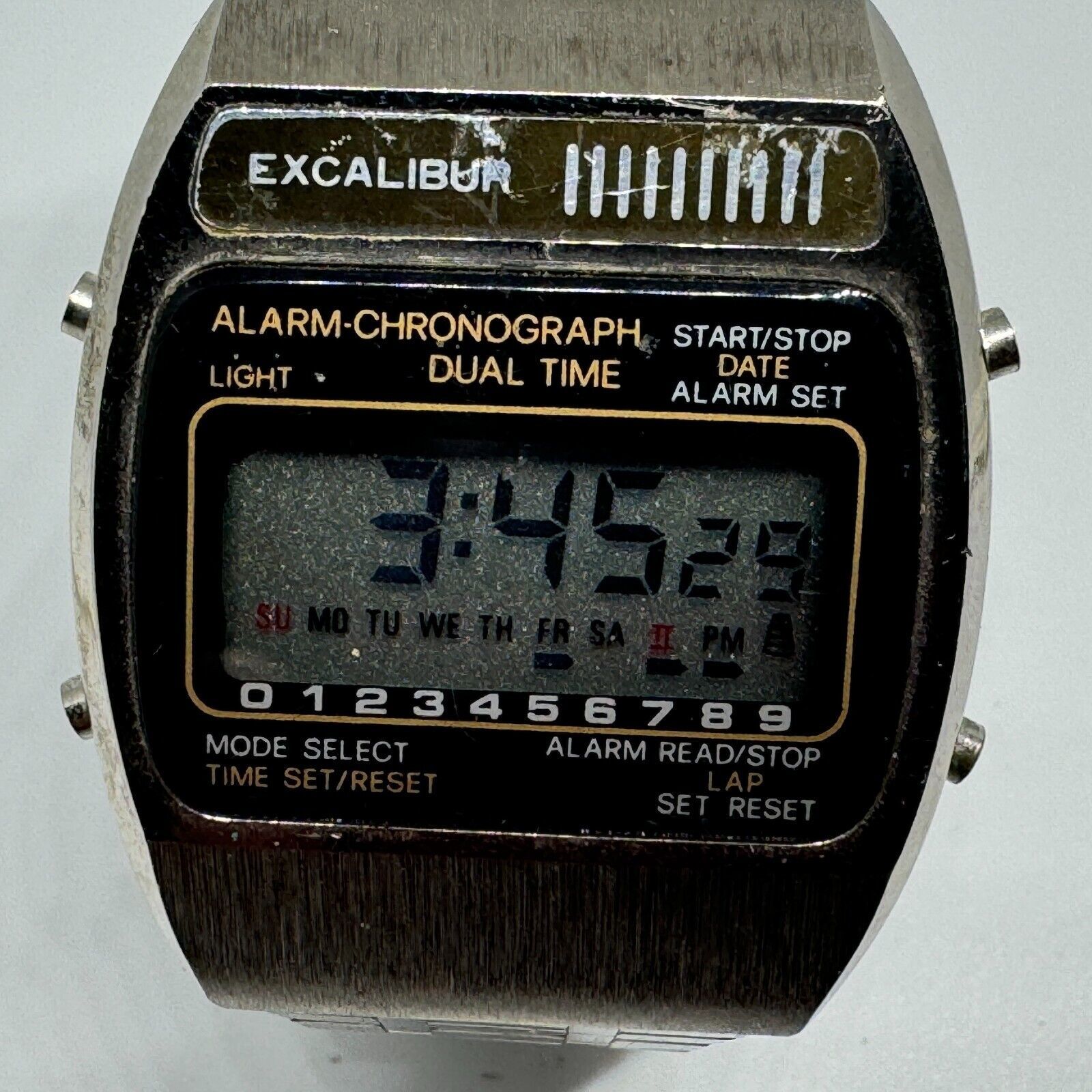 Vintage Excalibur Quartz Watch Men Silver and 46 similar items