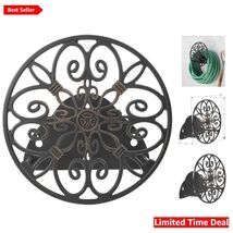 Durable Powder Coated Wall-Mounted Hose Butler, 125ft Capacity, Easy Ins... - $90.04