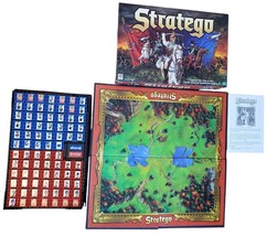 STRATEGO Board Game 1999 Milton Bradley Capture the Flag Battlefield Strategy - £15.43 GBP