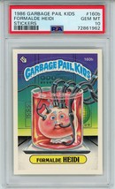 1986 Topps OS4 Garbage Pail Kids Series 4 Formalde Heidi 160b Card Psa 10 Gem Mt - £88.40 GBP