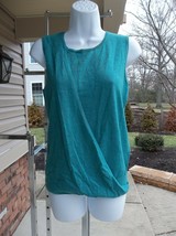 Nwt Ann Taylor Loft Sea Green Sleeveless Sweater S - £16.61 GBP