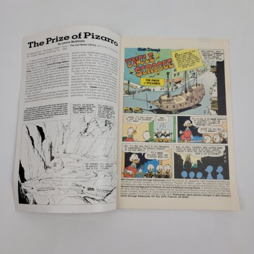 Walt Disney&#39;s Uncle Scrooge Adventures #22 Sept 1993 Gladstone - $11.78