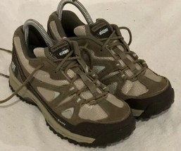 New Balance 606 Women’s Size 7 Hiking Trail Walking Shoes Brown Mesh Suede VGC - £26.24 GBP