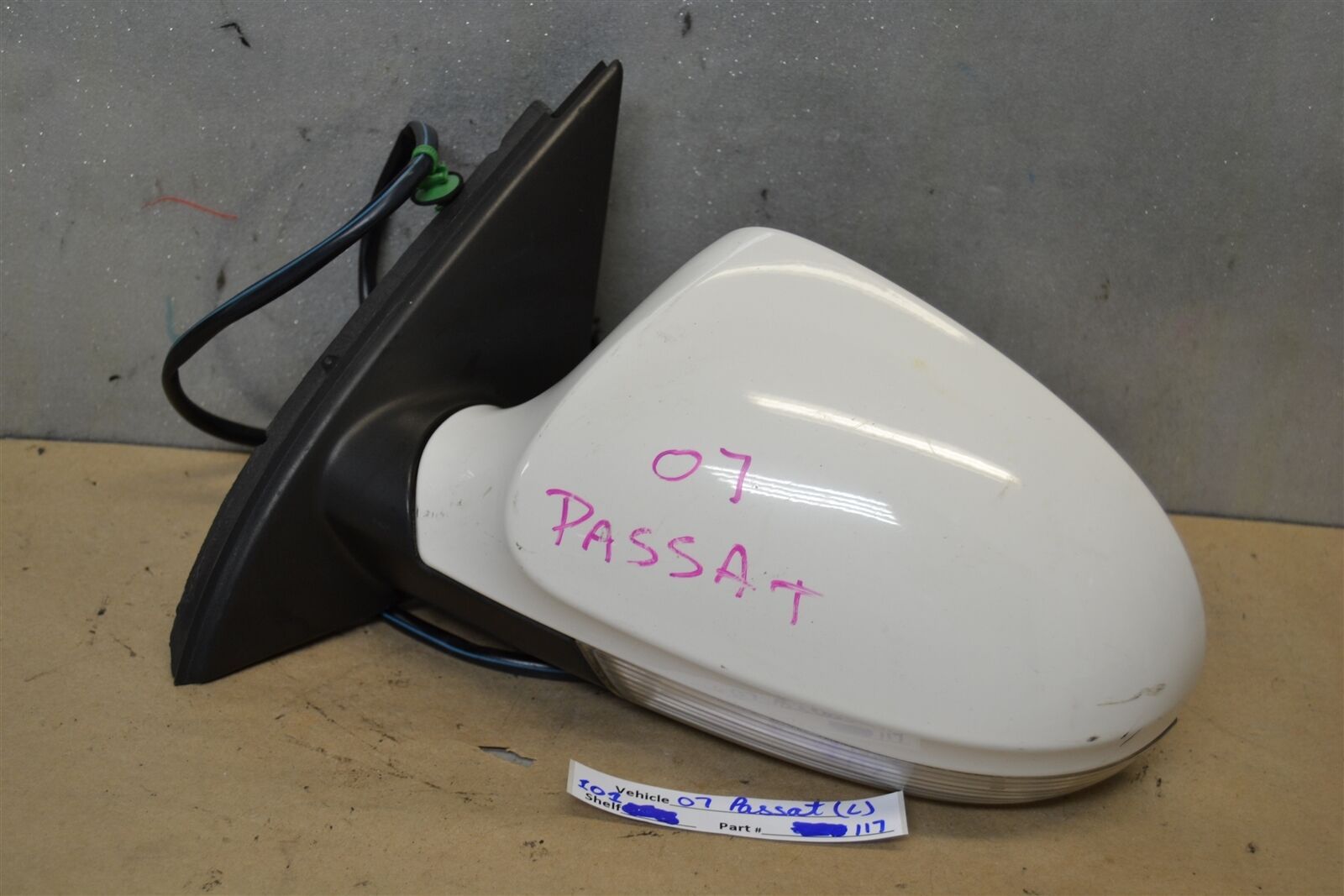 Primary image for 2006-2010 Volkswagen Passat Left Driver OEM Electric Side View Mirror 17 1O1