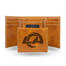 Los Angeles Rams Wallet Trifold Laser Engraved - $55.49