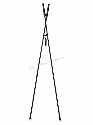 39&quot; Hunting Bipod Rifle Rest Bungee Corded Collapsible Shooting Standing... - $26.00