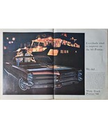 Pontiac Wide Track 1966 hardtop Ship 2 Page 1965 Vintage print ad - $200.90 MXN