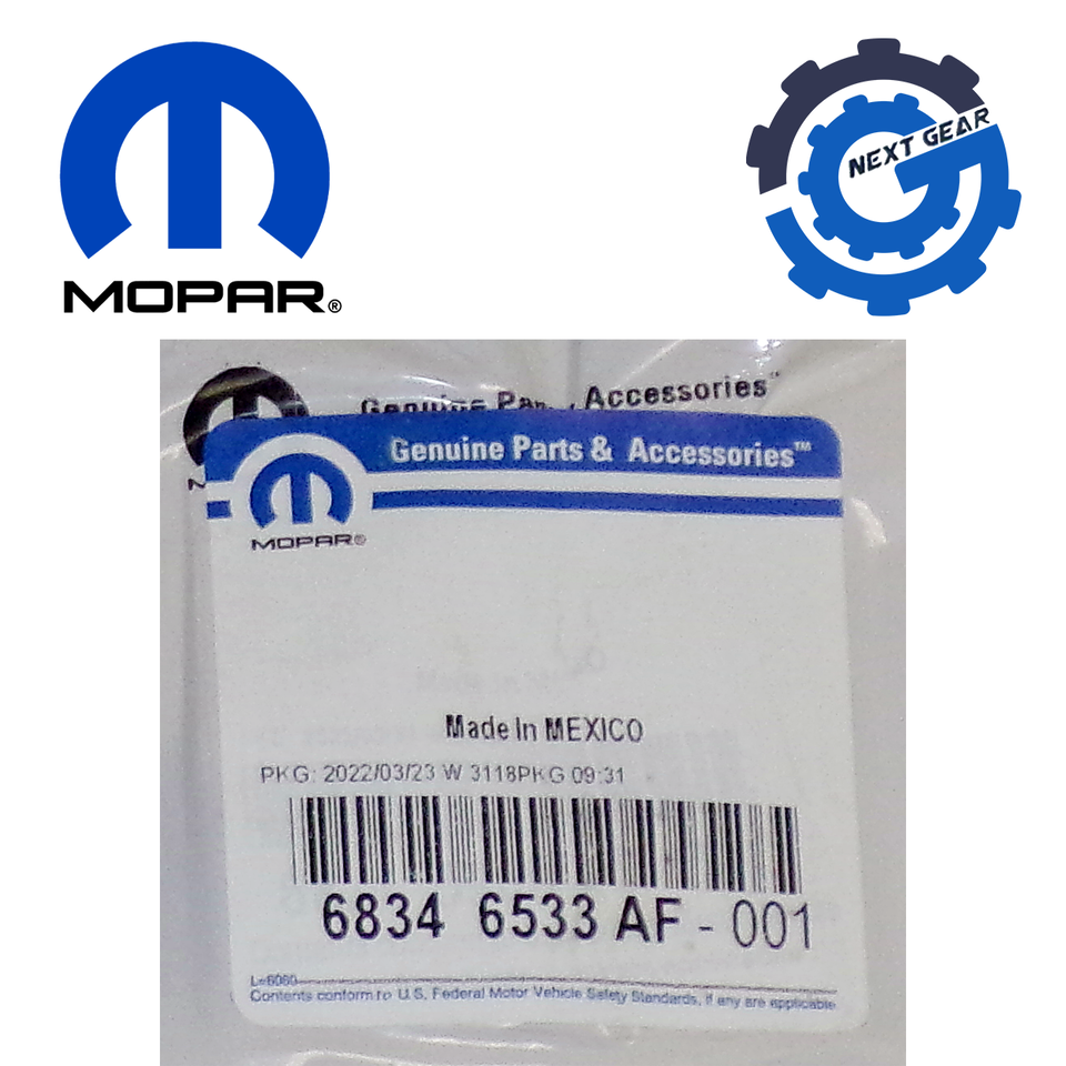 New OEM Mopar Front Left Seat Heater Pad 2022-23 JEEP Grand Wagoneer 683... - $65.41