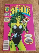 Sensational She Hulk 1 Newsstand Edition 1989 Marvel Comic Book VF 8.0 - £17.90 GBP