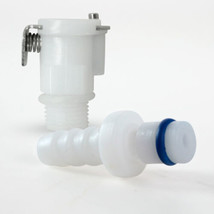 Vacuum Fittings Quick-Disconnect 1/4 Inch Barbed Male to Threaded Female 1 Set - £12.24 GBP