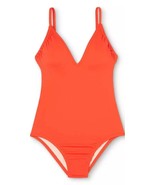Kona Sol™ ~ Women&#39;s Large (12/14) ~ Orange Solid /AGE19 ~ One Piece Swim... - £17.59 GBP