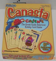 Canasta Caliente Complete Game By Winning moves 2000 - $14.71