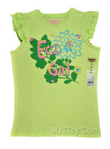 NWT Oshkosh B&#39;gosh Friendly Eco Girl T-Shirt Tee Size 6 - £7.18 GBP