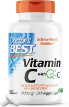 Doctor&#39;s Best Vitamin C with Q-C - Vitamin C 1000mg Non-GMO, Vegan, Gluten Free, - £27.17 GBP