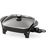 Presto Black 11-inch Electric Skillet with Glass Lid - $94.96 CAD