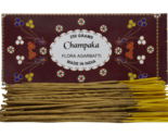 Champaka Flora Agarbatti Natural Fragrance Hand Rolled Incense Sticks Bo... - $20.46