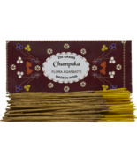Champaka Flora Agarbatti Natural Fragrance Hand Rolled Incense Sticks Bo... - £16.08 GBP