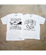 Chinatown Market x Round Two Floral &amp; Horse Power T-shirt Lot - Size Large - €23,77 EUR