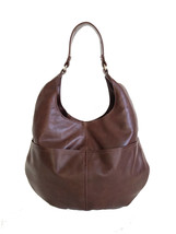 Mahogany Leather Hobo Bag, Large Hobo Purse, Original Bags, Joanna - £103.75 GBP