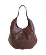 Mahogany Leather Hobo Bag, Large Hobo Purse, Original Bags, Joanna - £99.08 GBP