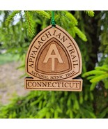 Appalachian Trail CONNECTICUT Ornament Christmas American Wood Engraved ... - £14.73 GBP