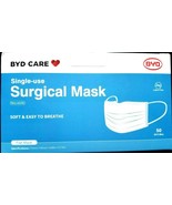 BYD CARE SURGICAL MASK, 50 COUNT, SEALED Packs inside a box - $3.99