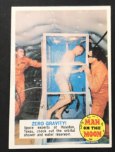 1969 Topps Man On The Moon Zero Gravity! Orbital Shower #26A - $9.49