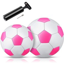 Soccer Ball Size 2 Size 3 Kids Soft Soccer Ball With Pump Sports Soccer ... - £30.32 GBP