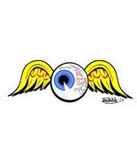 x2 15x5.5cm Shaped Vinyl Window Stickers eyeball wings von dutch retro s... - £4.42 GBP