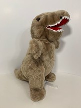 Bears2Go plush t-rex dinosaur brown tan stuffed animal soft toy - £6.56 GBP