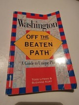 Washington Off The Beaten Path Book Guide To Unique Places Paperback Book - £7.84 GBP