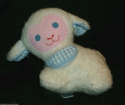 7" Vintage 1980 Playskool # 63 White Baby Lamb Sheep Stuffed Animal Plush Toy - $84.55