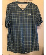 NWT NikeCourt Men&#39;s Medium Dri-FIT Victory Tennis T Shirt Short Sleeve V... - $36.62 CAD