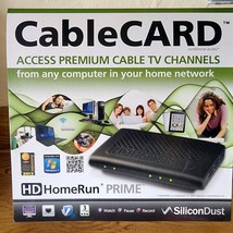 SiliconDust HD HomeRun Prime HDHR3-CC US Cable Card Network Cable TV Tun... - $44.99