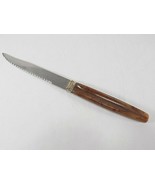 VINTAGE MID CENTURY STEAK KNIFE ROYALE SHEFFIELD STAINLESS MARBLED ACETO... - $8.12 CAD