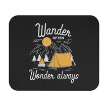 Personalized Mouse Pad Rectangle &quot;Wander Often Wonder Always&quot; Gaming &amp; O... - $13.39