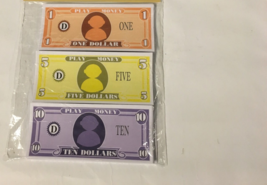 Bundle of 600 - Bills - Play Pretend  Money  - Colored set - £60.13 GBP