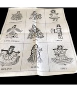 TRI CHEM 8390 Dolls of the World Liquid Embroidery Picture w instruction... - $47.51