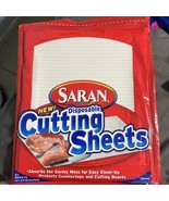 Saran Disposable Cutting Sheets New 20 Pack Discontinued Cooking SC Johnson - $440.19 MXN