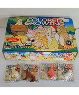 6 GROWING FARM ANIMALS rabbit horse pig cow lamb dog NOVELTY TOY party f... - $123.89 MXN