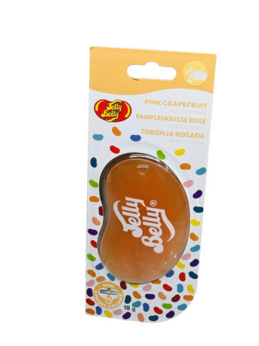 Jelly Belly Pink Grapefruit Scented Air Freshener Hanging Jewel Collection - $11.76