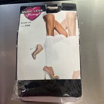 New Knee High Leg Warmers - Music Legs 5724 Black - $9.89