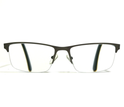 Robert Mitchel Eyeglasses Frames RM 7005 GR Rectangular Half Rim 55-17-140 - £55.18 GBP