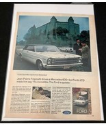 1966 Ford LTD Pierre FILIPINETTI Mercedes 600-Original Print Ad 8.5 x 11... - £3.82 GBP