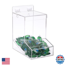 Sumnacon Acrylic Dispenser: Countertop/Wall Mount Storage for Candy, Sho... - $34.97