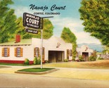 Navajo Court Cortez CO Postcard PC576 - £3.90 GBP