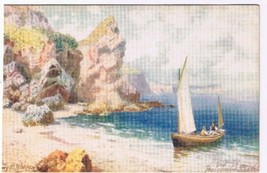 Art UK  Postcard Torquary Watcombe Beach H B Wimbush Tuck - £2.37 GBP