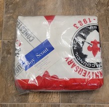 Vintage North Carolina Scouts of America BSA Printed Blanket 1983 NOS Sealed - £73.99 GBP