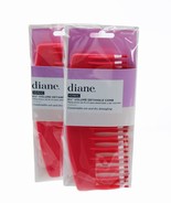 Diane Fromm Mebco Volume Detangler MV200N Coral 2 Pk - £6.58 GBP