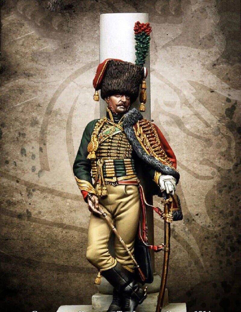 1/24 Resin Model Kit Napoleonic Wars French Chasseur Unpainted